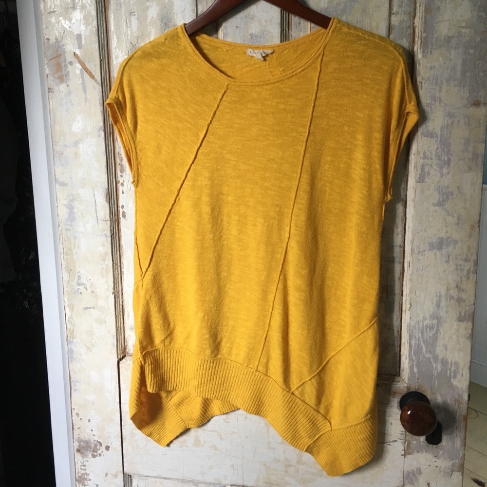 Eileen Fisher organic cotton/linen top